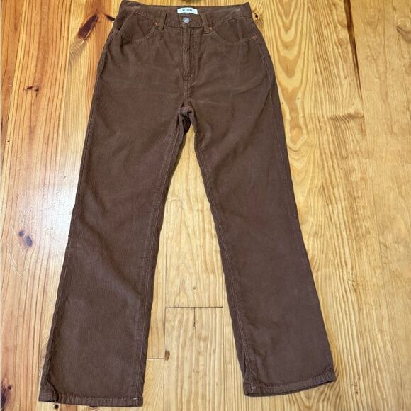 Re/done Redone 70s Flared Corduroy Trousers Women’s Size 26 Ginger Cord - Picture 3 of 11